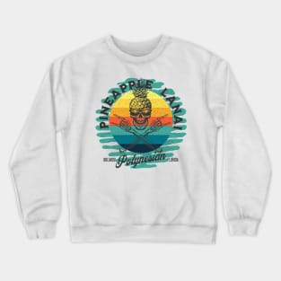 Pineapple Lanai Polynesian Resort Orlando Florida Crewneck Sweatshirt